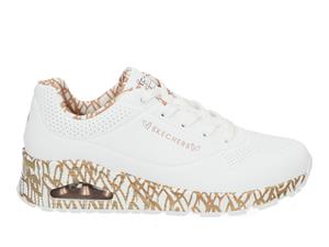Skechers Uno loving love WTRG Wit 