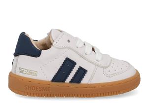 ShoesMe BN25S003-D white dark blue Wit 