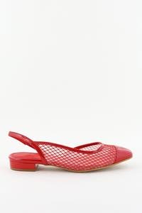 Toral mesh ballerinas Luisa Summer rood