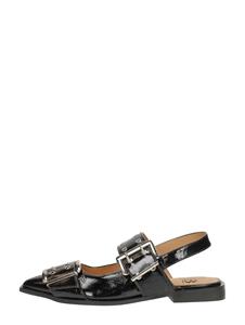 Sub55  Slingbacks Zwartlak
