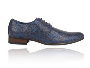 Lureaux Blue Spectrum  - Handgemaakte Nette Schoenen Voor Heren