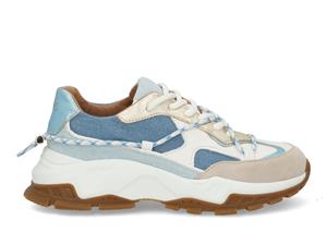 DWRS Label sneaker met verwisselbaar voetbed
