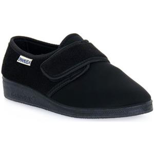 Emanuela Slippers  601 NERO PANTOFOLA
