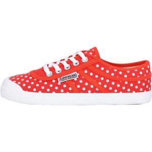 Kawasaki Sneakers  Polka Canvas Shoe 5030 Cherry Tomato