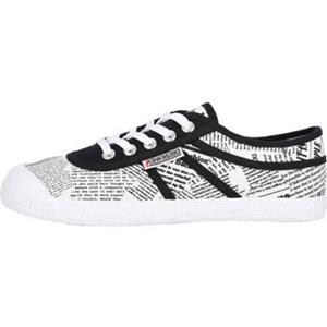 Kawasaki Sneakers  News paper Canvas Shoe K202414-ES 1002 White