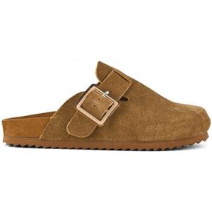 Colors of California Sandalen  Cow suede bio sabot with buckl