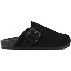Colors of California Sandalen  Cow suede bio sabot with buckl