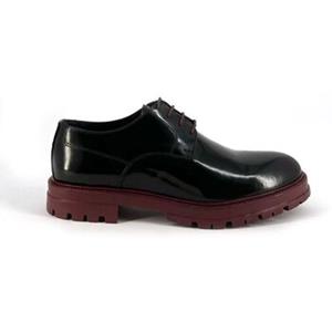 Duca Di Morrone Nette Schoenen  Italo - Leather Black/Burgundy