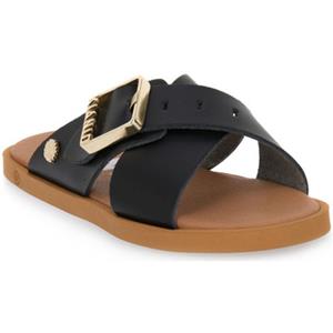 Kianid Slippers  BLACK FLAT