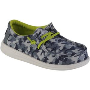 HEYDUDE Lage Sneakers  Wally Youth Camodino