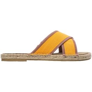 Paez Sandalen  Sandálias Crossed W - Linen Saffron