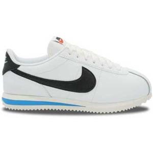 Nike Lage Sneakers  Cortez Leather White Black