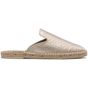 Paez Espadrilles  Mule W - Vegan Leather Snake Gold