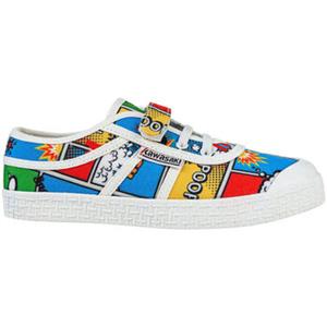 Kawasaki Sneakers  Cartoon Kids Shoe W/Elastic K202585 2084 Strong Blue