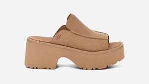 Ugg New Heights-slipper in Brown  Suede