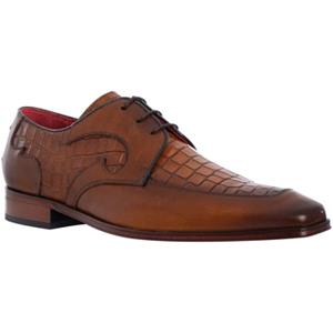 Jeffery-West Nette schoenen  Derbyschoenen van krokodillenleer