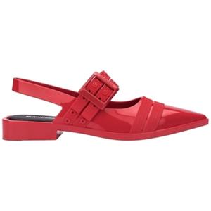 Melissa Ballerina's  Ladylike Fem - Red/Black