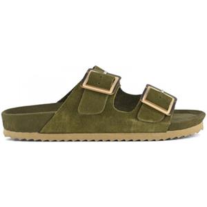 Colors of California Sandalen  Cow suede bio with two buckles