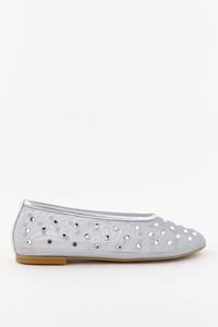 Toral ballerina's TL-SYBILLA mesh zilver