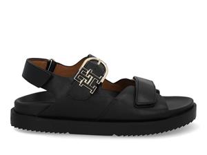 Tommy Hilfiger Sporty sandal BDS black Zwart 