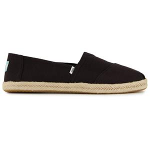 TOMS  Women's Alpargata Rope Recycled Cotton - Sneakers, zwart