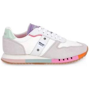 Blauer Lage Sneakers  -
