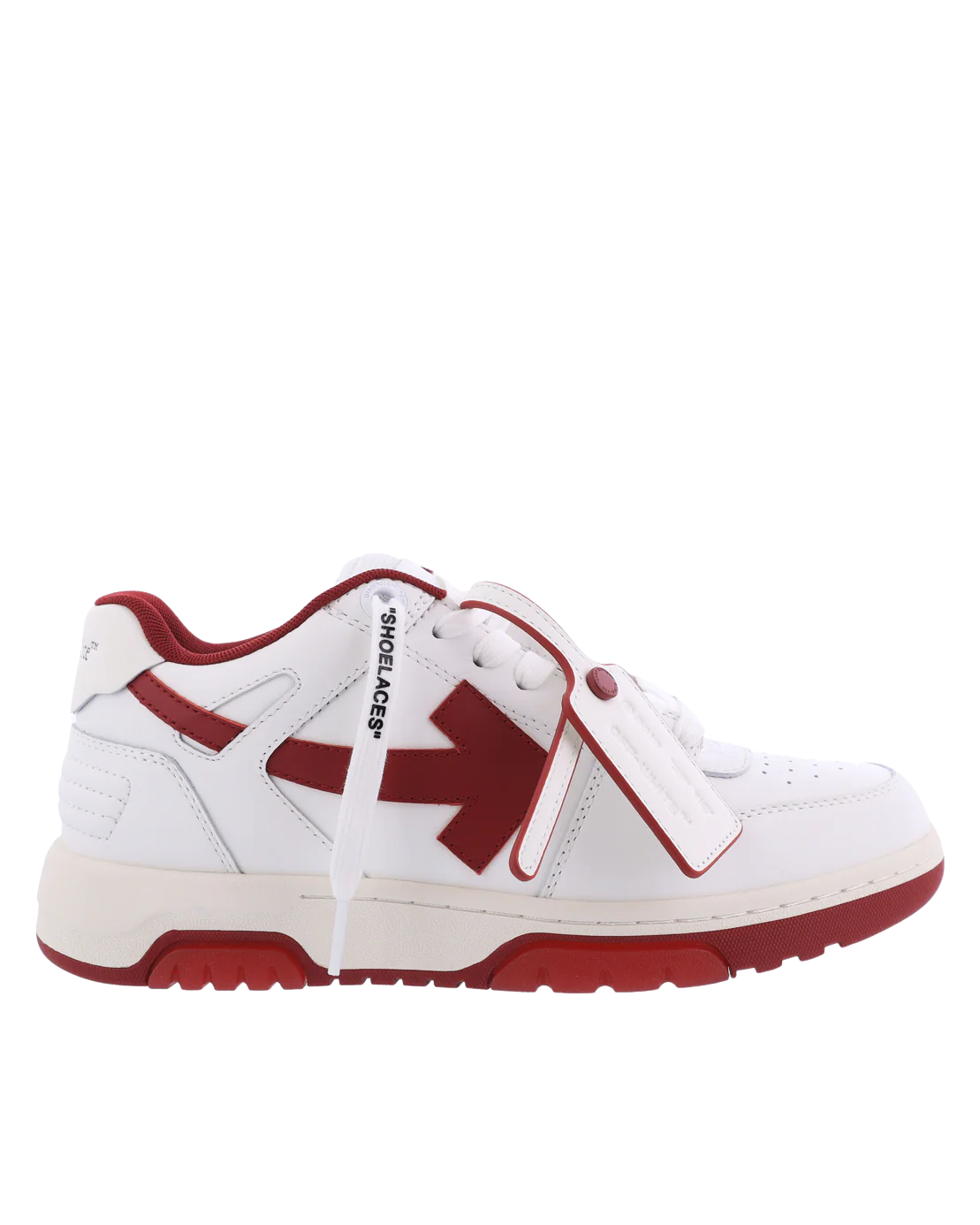 Off-White Out Of Office leren sneakers - Wit