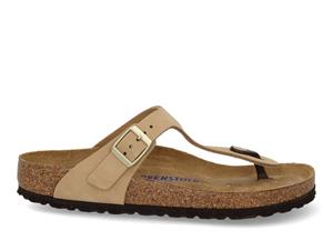 Birkenstock Gizeh soft footbed regular 101 sandcastle Beige 