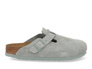 Birkenstock Boston narrow 1029214 pure sage Grijs 