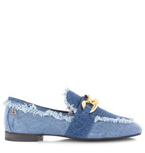 Babouche  Pien loafers jeans blauw Blauw Textiel Loafers Dames
