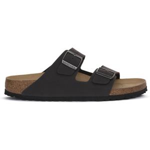 Birkenstock Sandalen  ARIZONA VELVET GRAY BIRKIBUC CALZ S