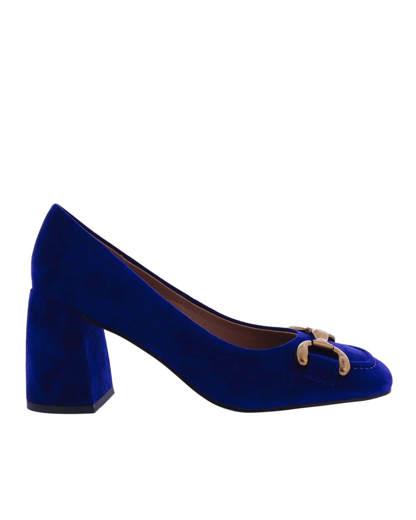 Bibi Lou Dames amber suede pump blauw