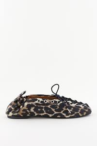 Ganni ballerina's S2961 dierenprint