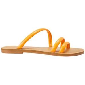 Mangará Sandalen   Cocao Leren Pantoffels