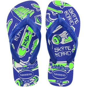 Havaianas Kids Athletic white marine blu Blauw 