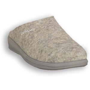Grunland Slippers  BEIGE VERDE M1RAMA