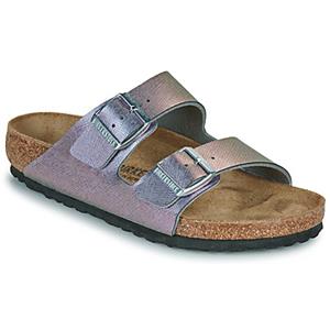 Birkenstock Slippers  Arizona BF Saffiano Iridescent Viola