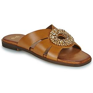 Exé Shoes Slippers  565-NAXOS-LEATHER-TAN
