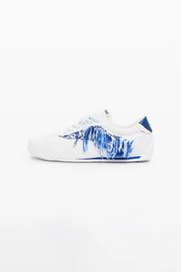 Desigual Gympen met rafelige stof - WHITE