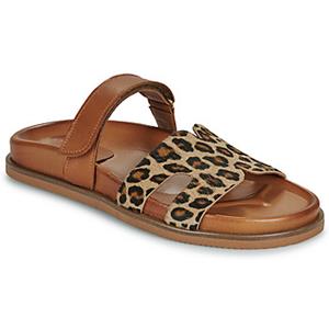 Exé Shoes Slippers  967-KIMOLOS-LEOPARD-TAN