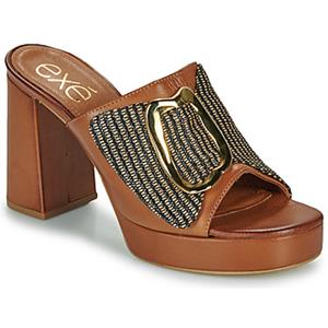 Exé Shoes Slippers  622-ANCONA-LEATHER-TAN