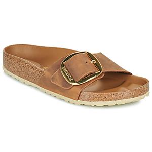 Birkenstock Slippers  Madrid Big Buckle LEOI Cognac HEX