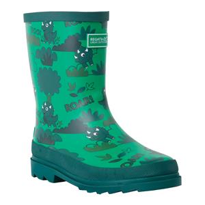 Regatta Kinderen/kids mudplay ii stompy de dinosaurus wellington laarzen
