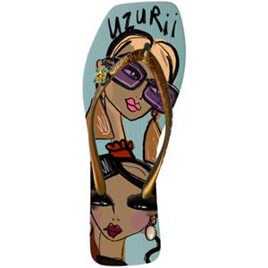 Uzurii Teenslippers  Beach Printed Stella