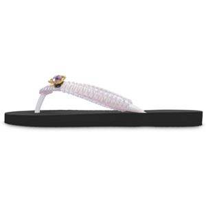 Uzurii Teenslippers  Pink Macrame Switch