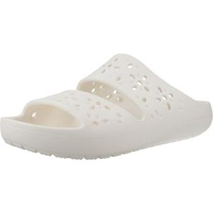 Crocs Teenslippers  CLASSIC FLORAL CUT OUT SAND