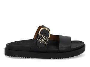 Tommy Hilfiger Sporty mule BDS black Zwart 