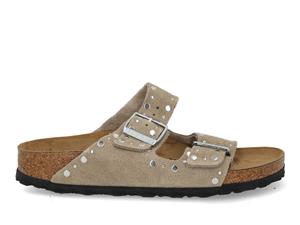 Birkenstock Arizona rivet border narrow 10 taupe taupe 