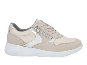 Waldlaufer Funky 668001 408 342 cement l Wit 