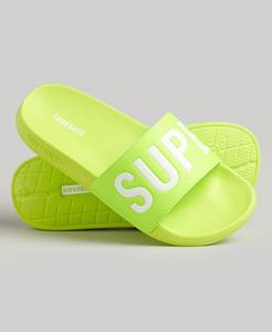 Superdry Vrouwen Core Badslippers Groen
